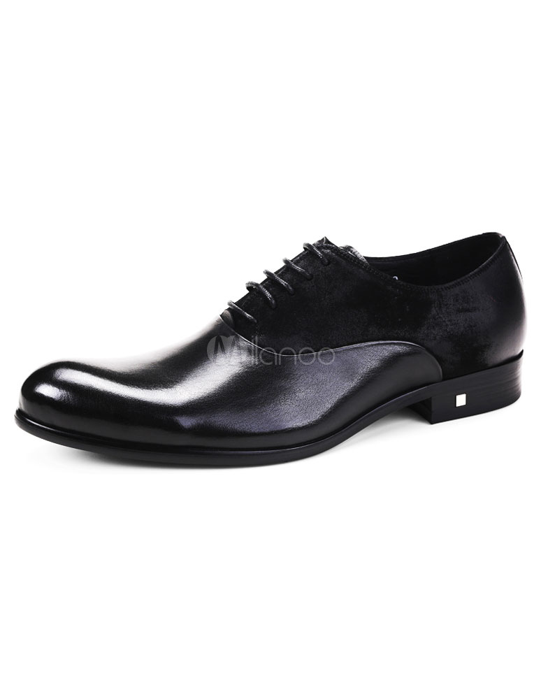 Oxford scarpe a uomo nero tondo piatto Toe Lace Up pattini di Oxford scarpe a nero uomo nero a tondo piatto Toe Lace Up pattini di 49feae