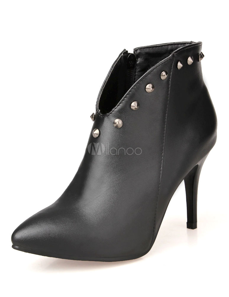 botins pretos salto alto