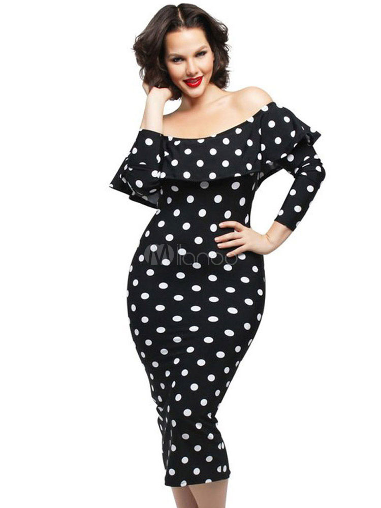 polkadot kleid