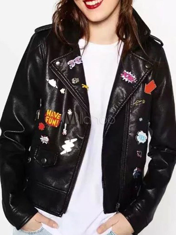jaqueta punk feminina
