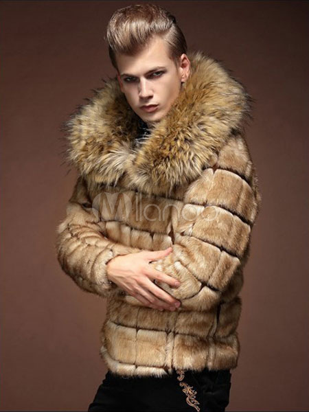 jaqueta de pele masculina