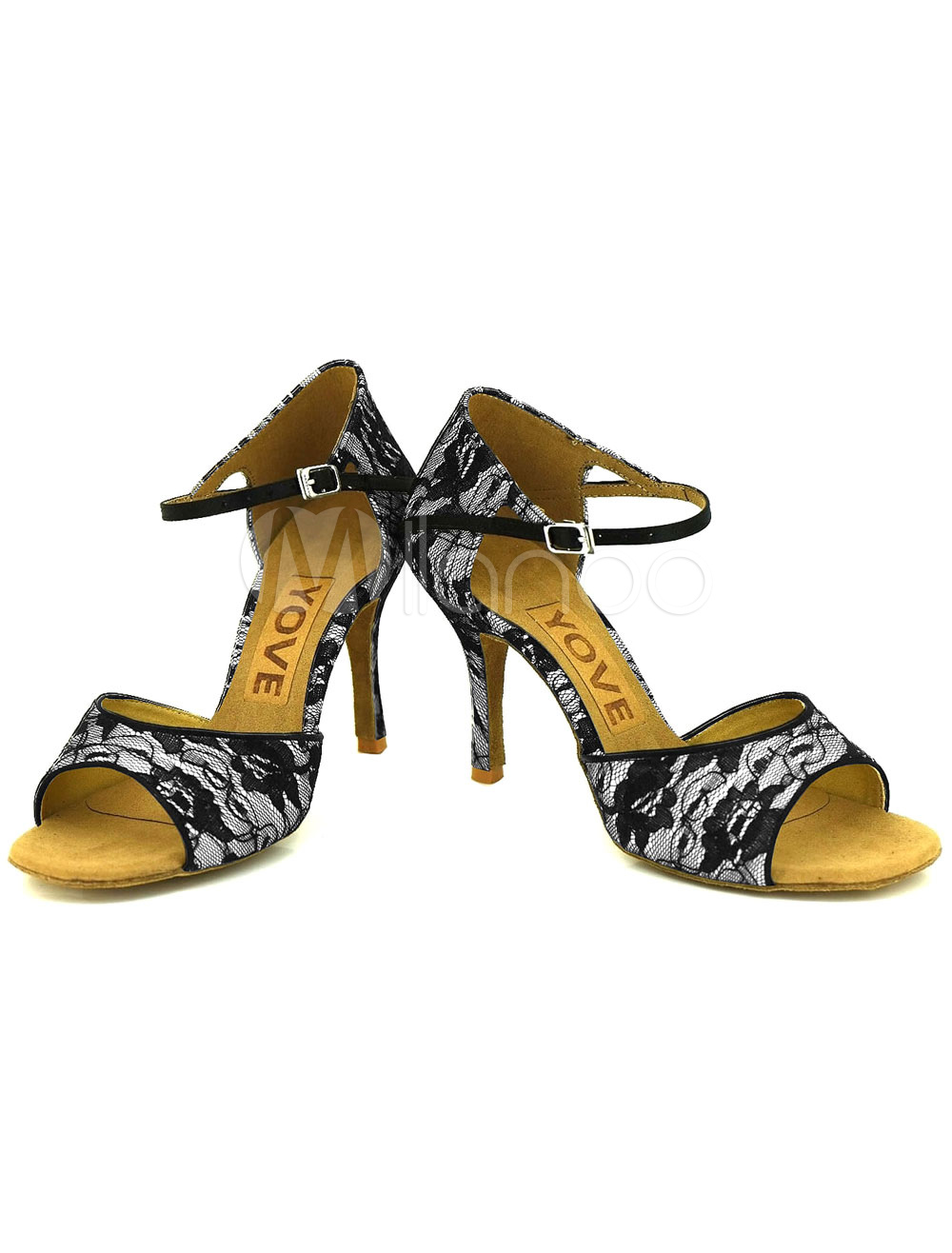 white ballroom dance shoes
