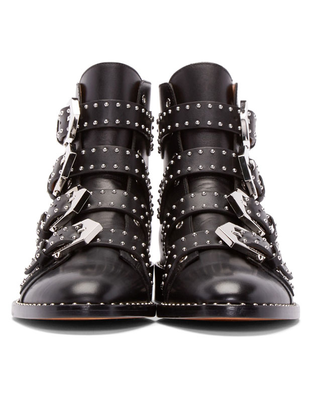 ankle boots with buckle detail