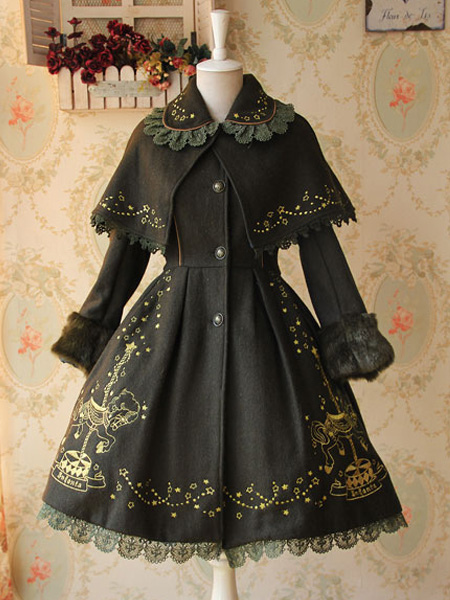 Carousel Lolita Coat - Milanoo.com