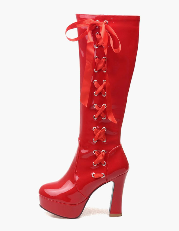 knee length boots size 9