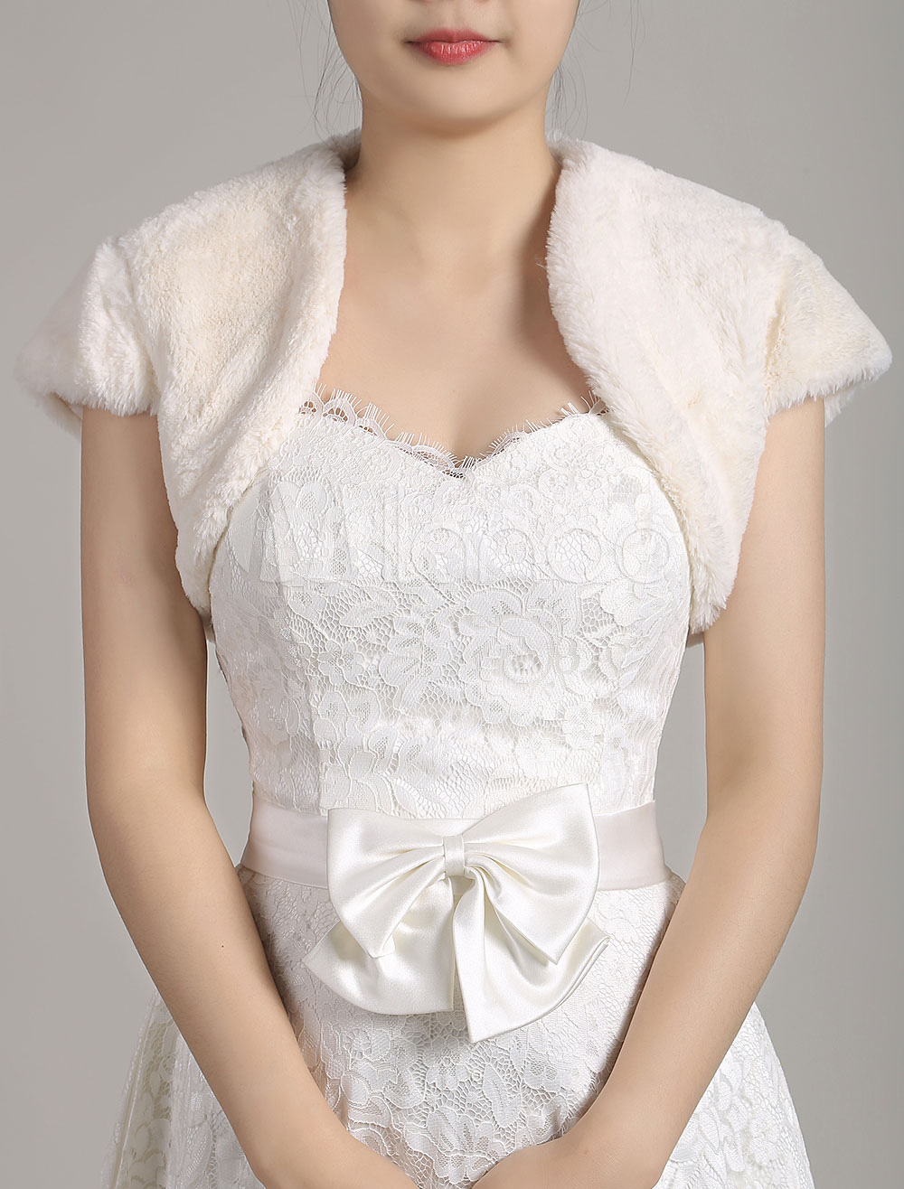 Coprispalle Elegante Scialle In Pizzo Floreale Per Sposa Bolero