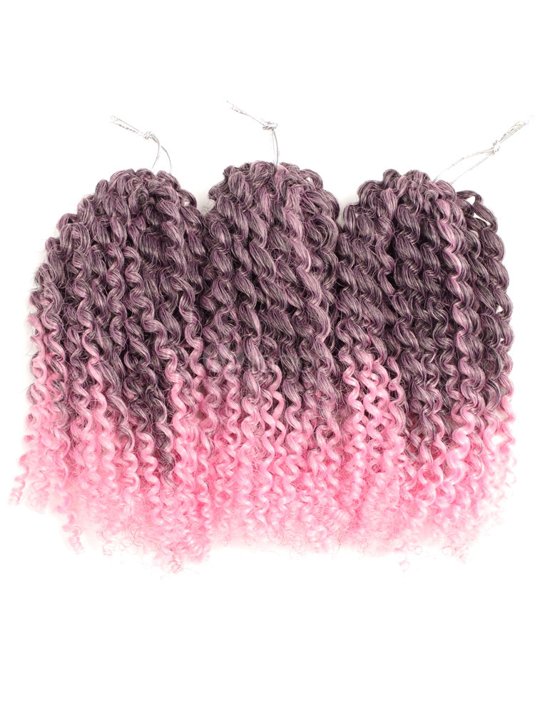 Braid Hair Extensions Crochet Havana Mambo Water Wave Blush Pink
