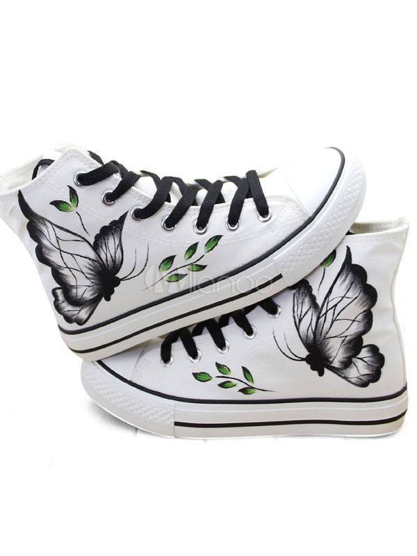 white canvas shoes no laces