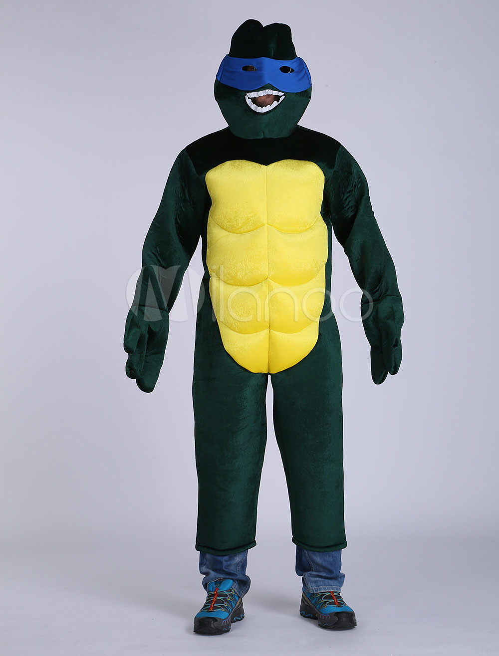 Halloween Teenage Mutant Ninja Turtles Costume Unisex Dark Green
