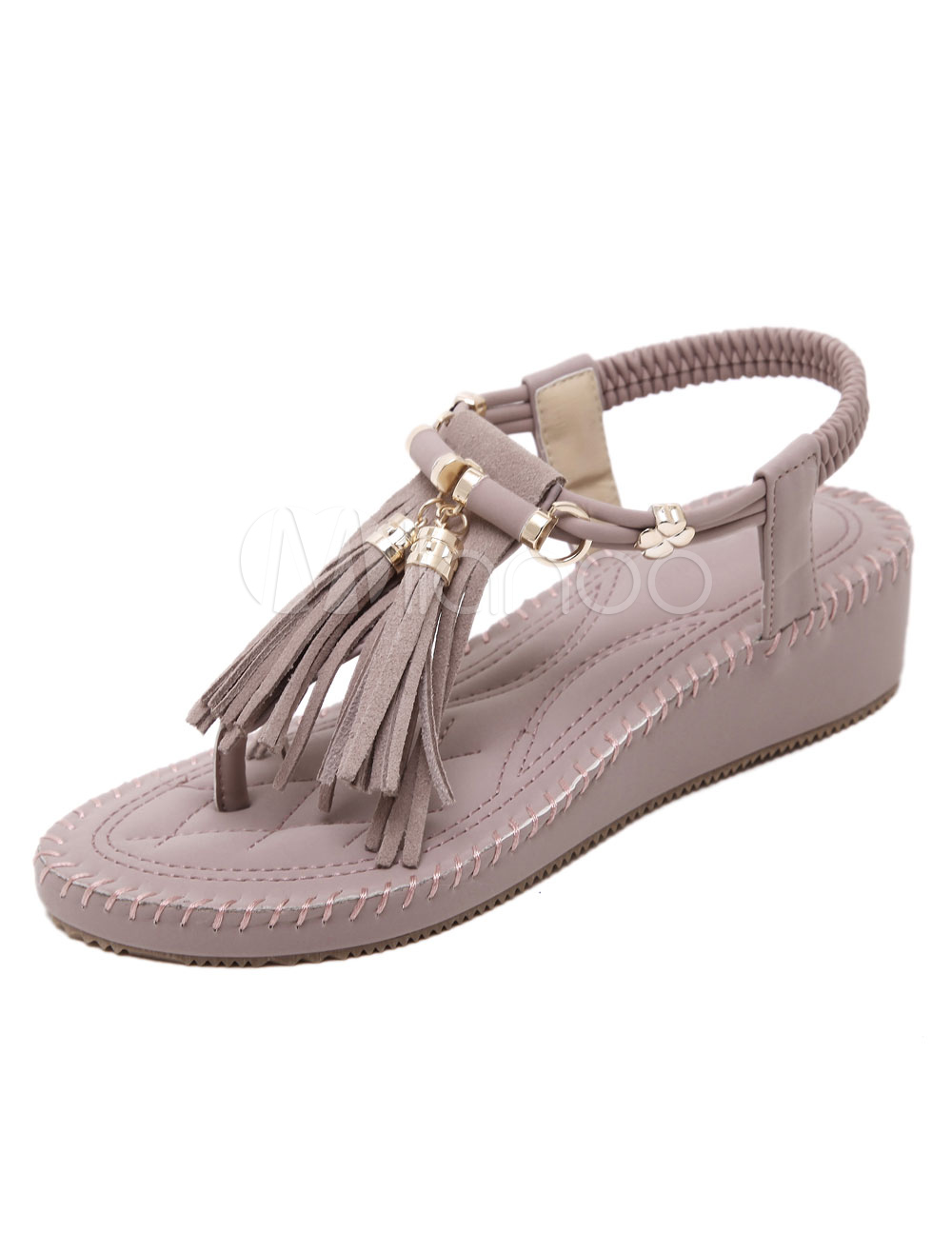 toe post slingback sandals