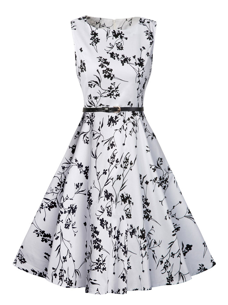 vintage fit and flare dress
