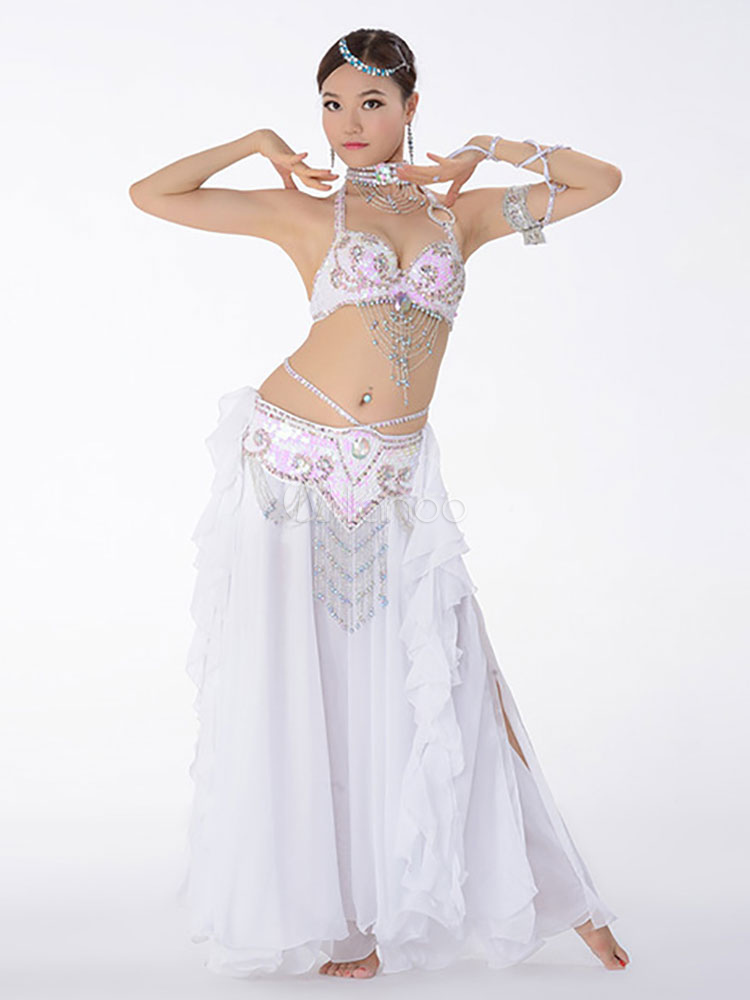 Белый костюм танец. Belly Dance костюм белый. Костюм для танцев живота. Костюм для танца живота белый. Костюм для восточных танцев белый.