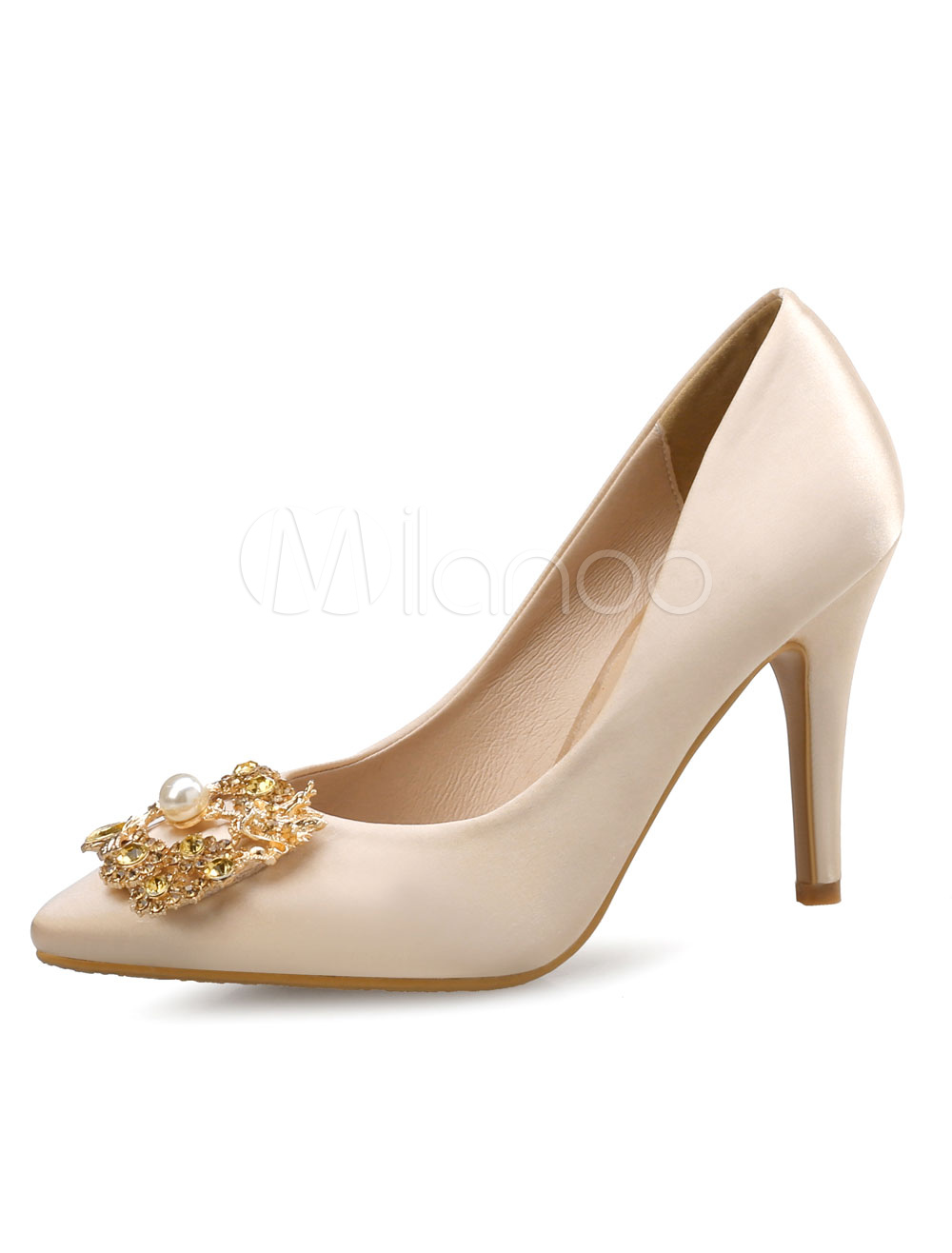 apricot color heels