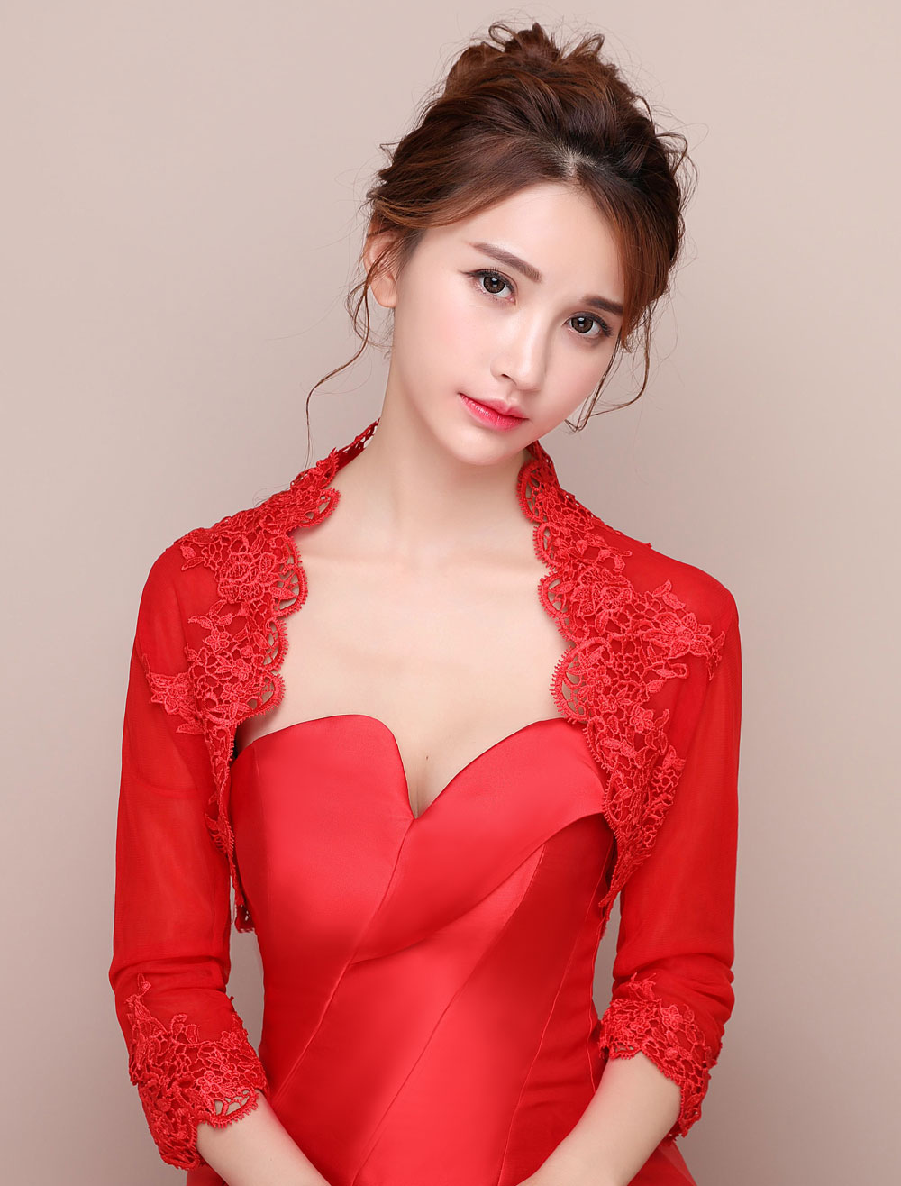 tulle shrug bolero