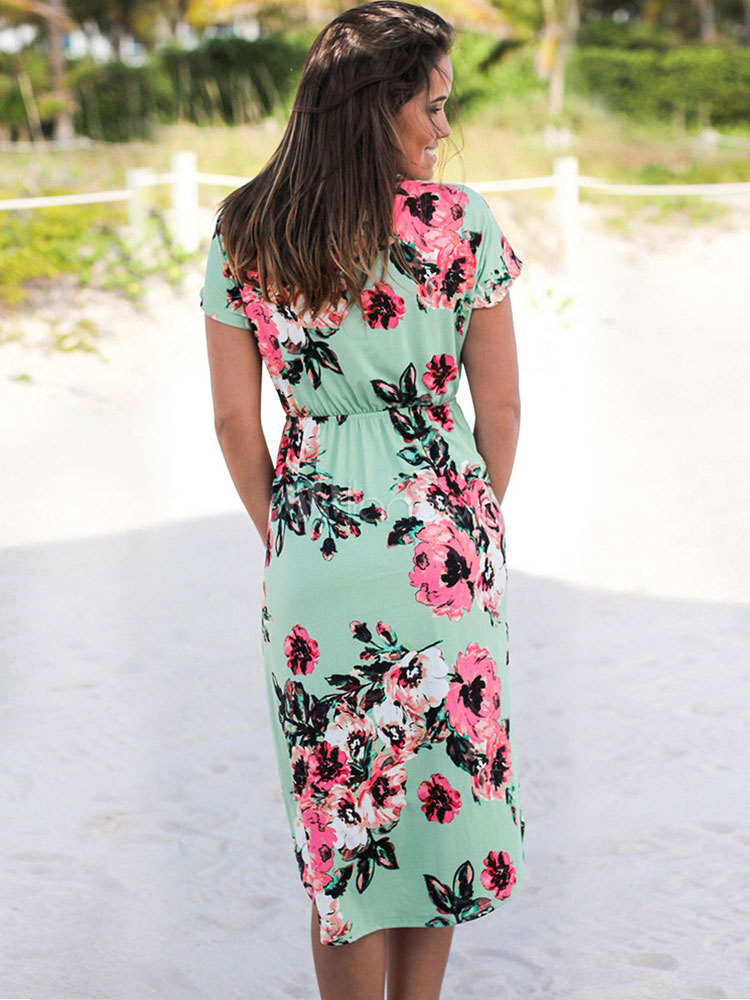 avocado green gown