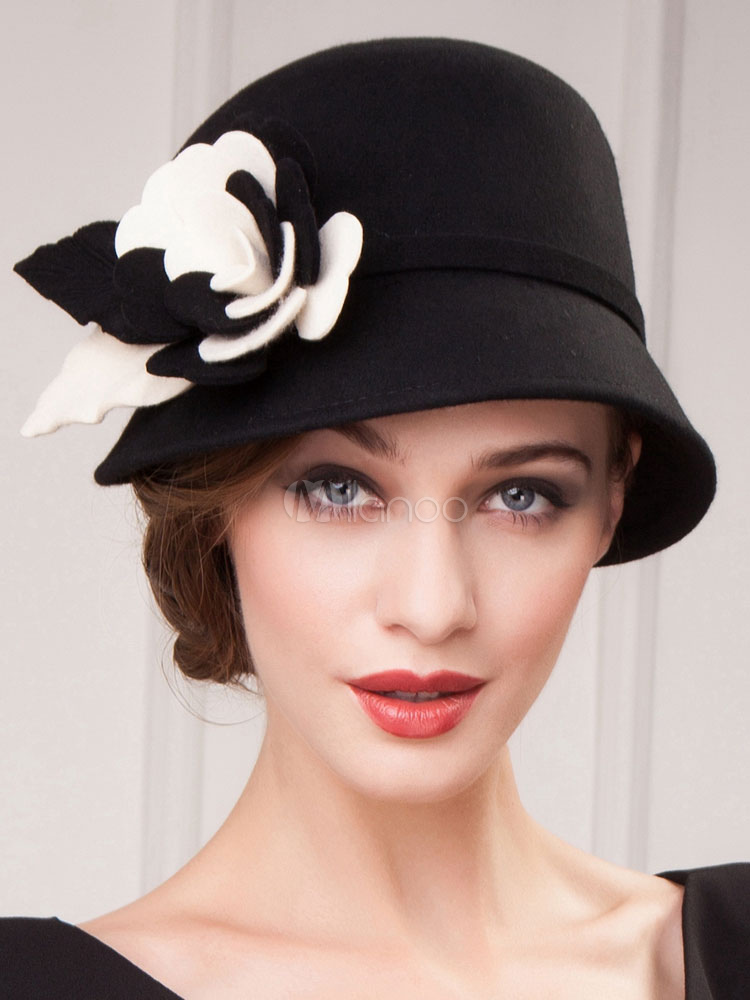 felt cloche hat