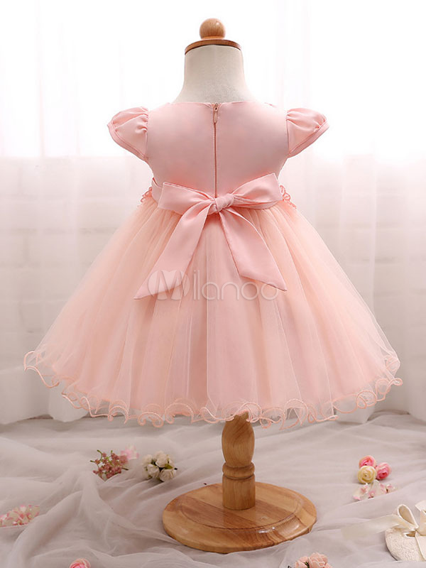 Flower Girl Dresses Princess Blush Pink Toddler's Tutu Formal Dress