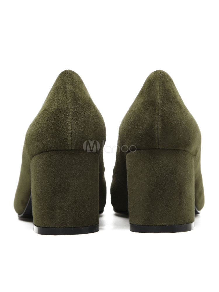 hunter green pumps shoes