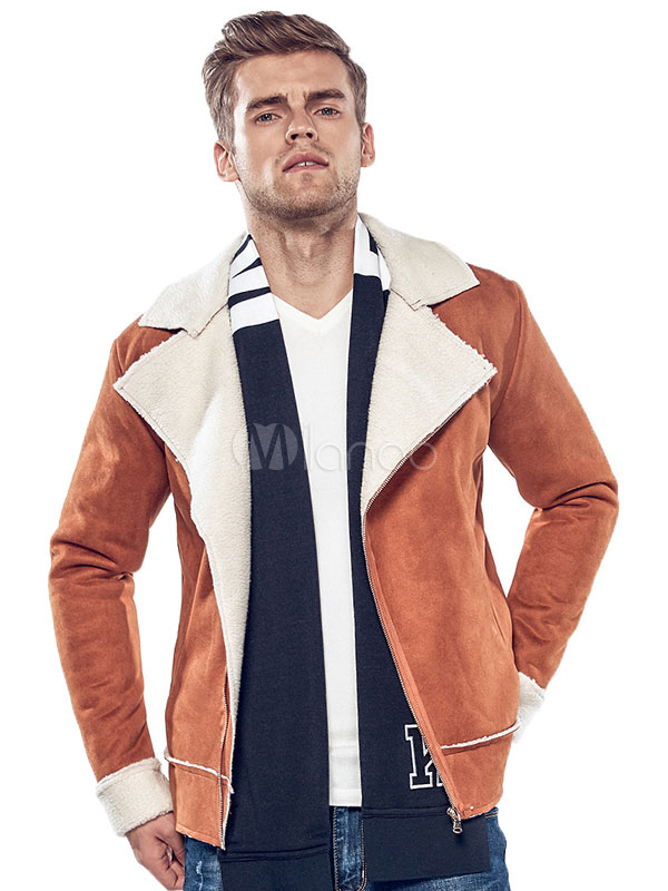 casaco camurça homem