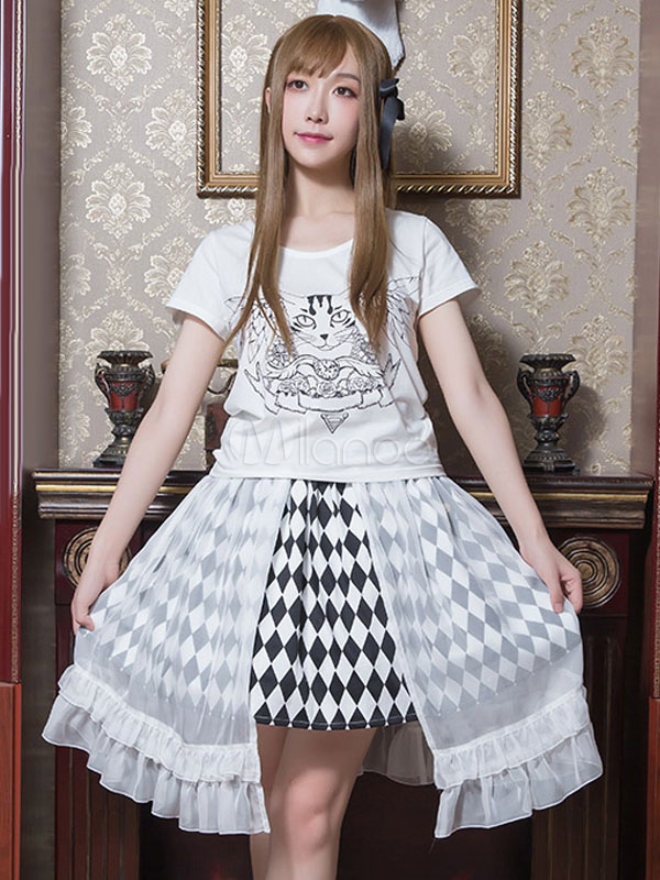 lolita fashion skirt