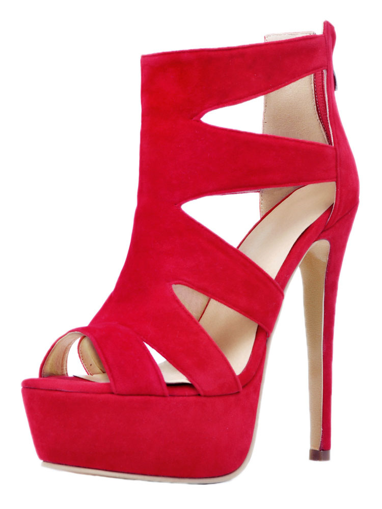 orange gladiator sandals