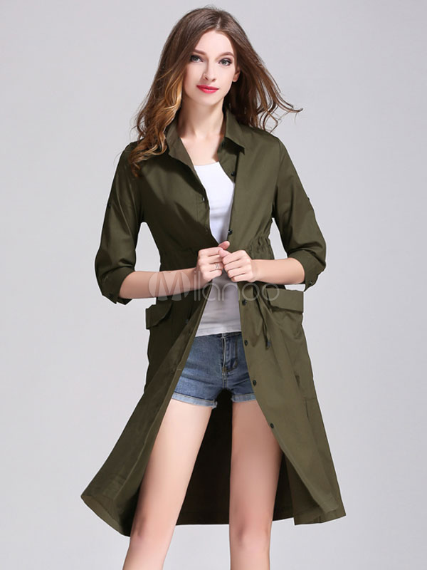 trench coat shirt dress