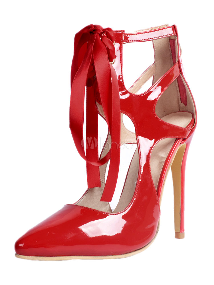 red stiletto heels women's shoes