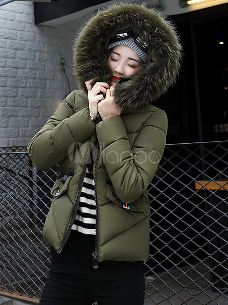 Featured image of post Womens Down Jacket With Faux Fur Hood : Women +j hybrid down jacket.