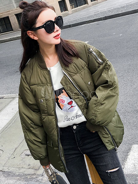 hunter green bomber jacket