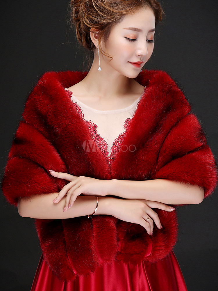 formal winter wrap