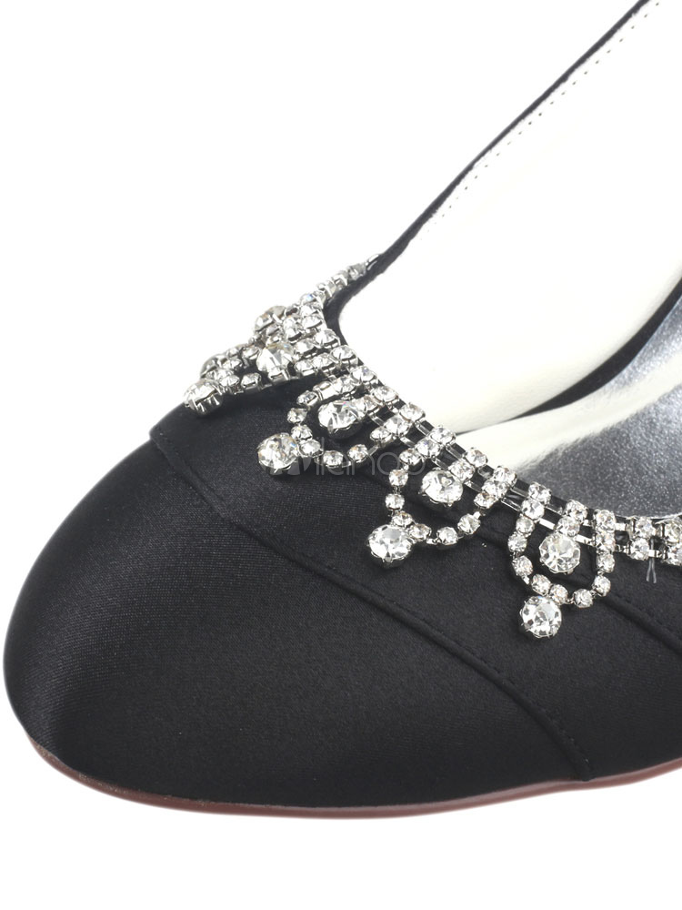 Black  Mother Of The Bride Shoes  Wedding  Guest Shoes  Round 