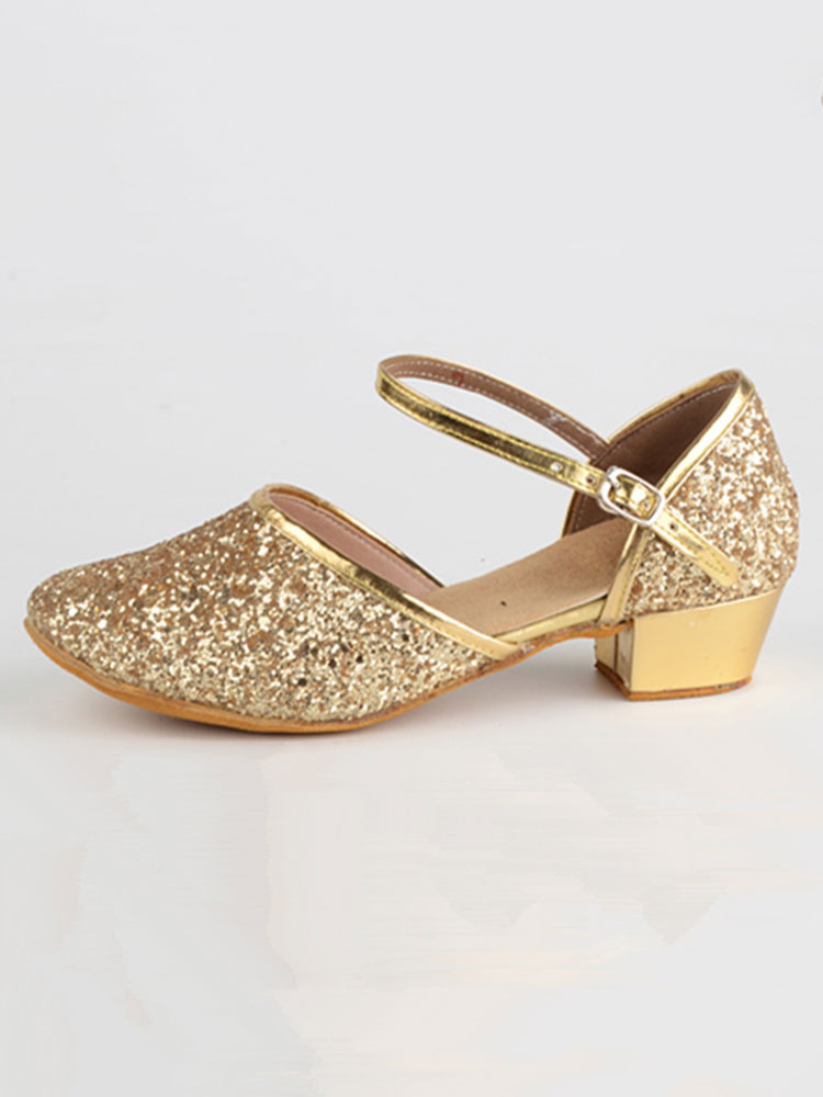 scarpe da ballo oro