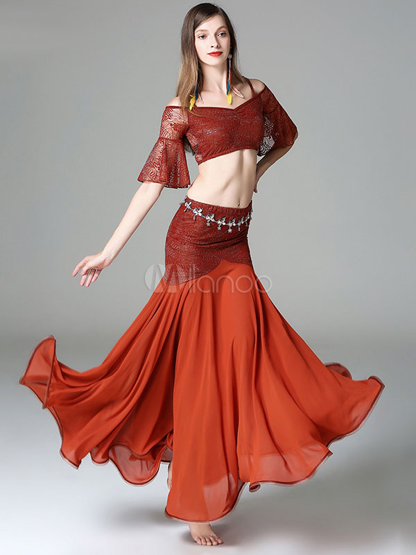 tan dance skirt