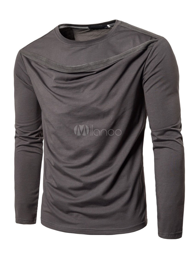 t shirt monocolore uomo
