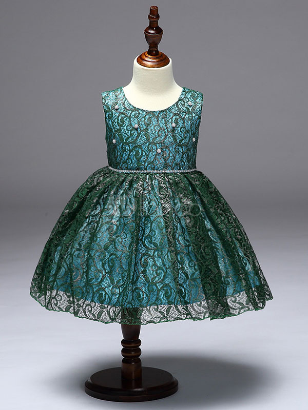 dark teal flower girl dresses