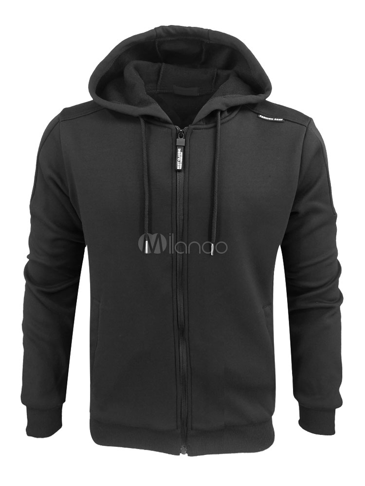 Hunter Green Sweatshirt Full Zip Hoodie Drawstring Long Sleeve Spring ...