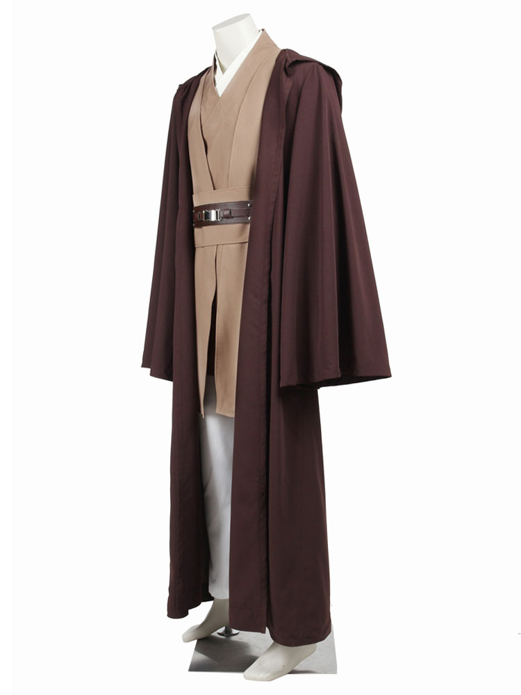 Star Wars Jedi Knight Mace Windu Halloween Cosplay Costume 