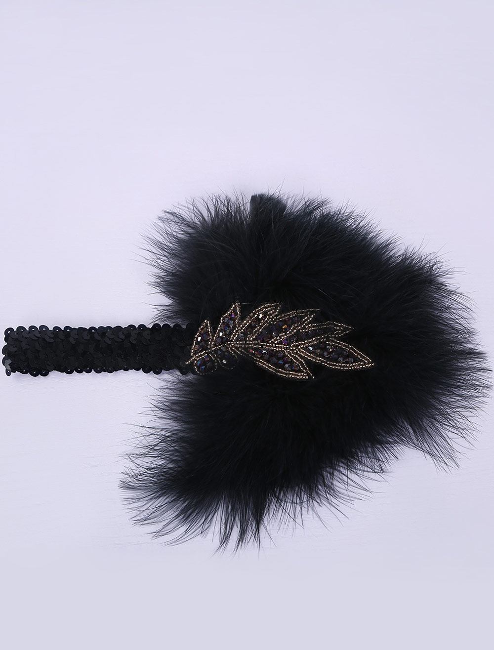 Costumes Costumes | Flapper Feather Headband 1920s Vintage Costume Accessories Halloween - OR28543