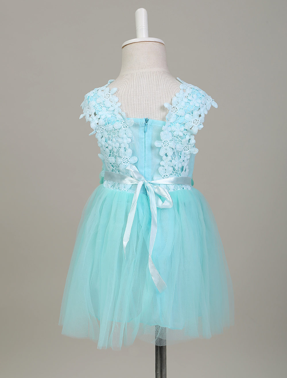Tutu Flower Girl Dresses Lace Applique Toddler's Pageant Dress Peach ...