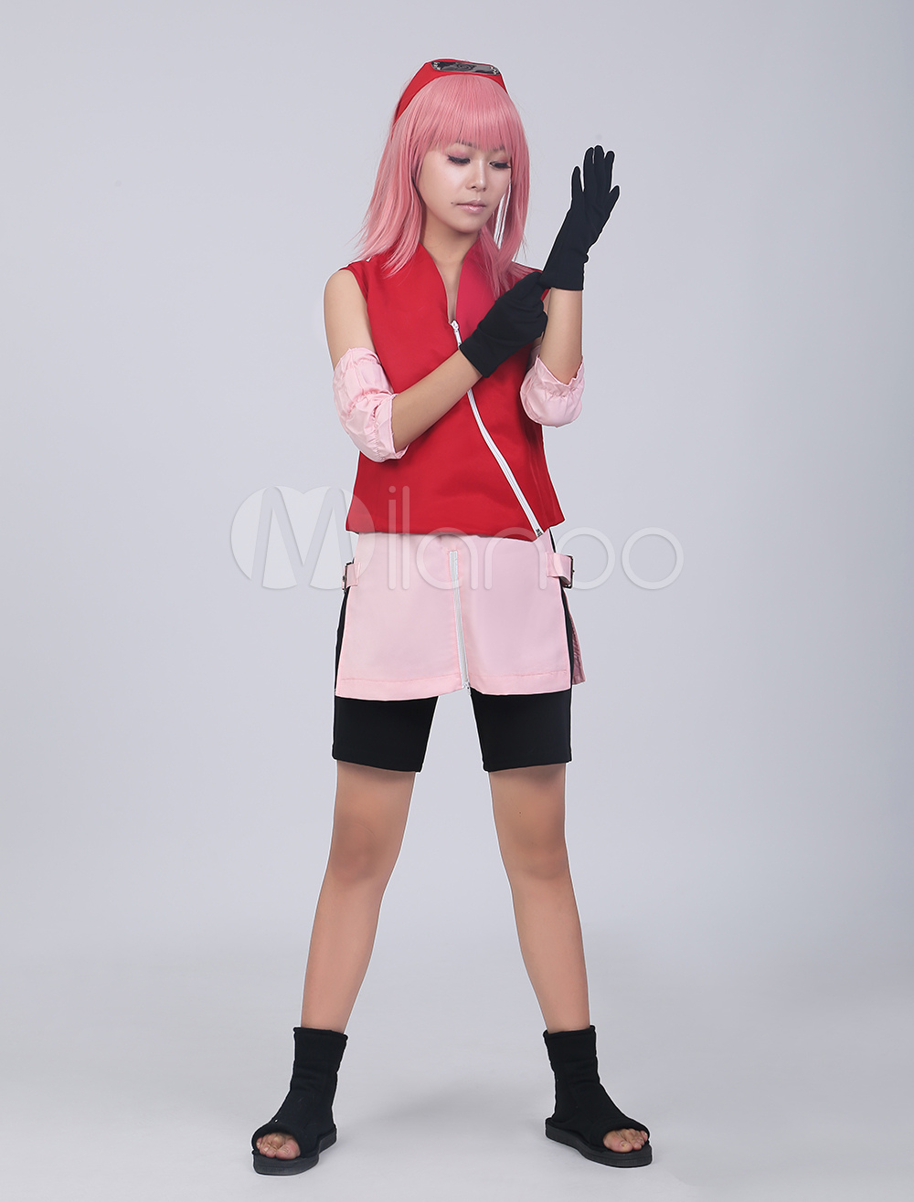 Naruto Shippuden Sakura Haruno 2018 Cosplay Costume Dhalloween