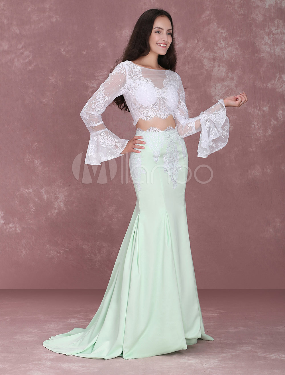 2 piece occasion dress