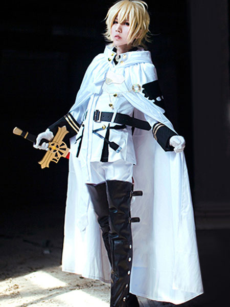 Seraph of the End Vampires Mikaela Hyakuya Uniform Anime Cosplay