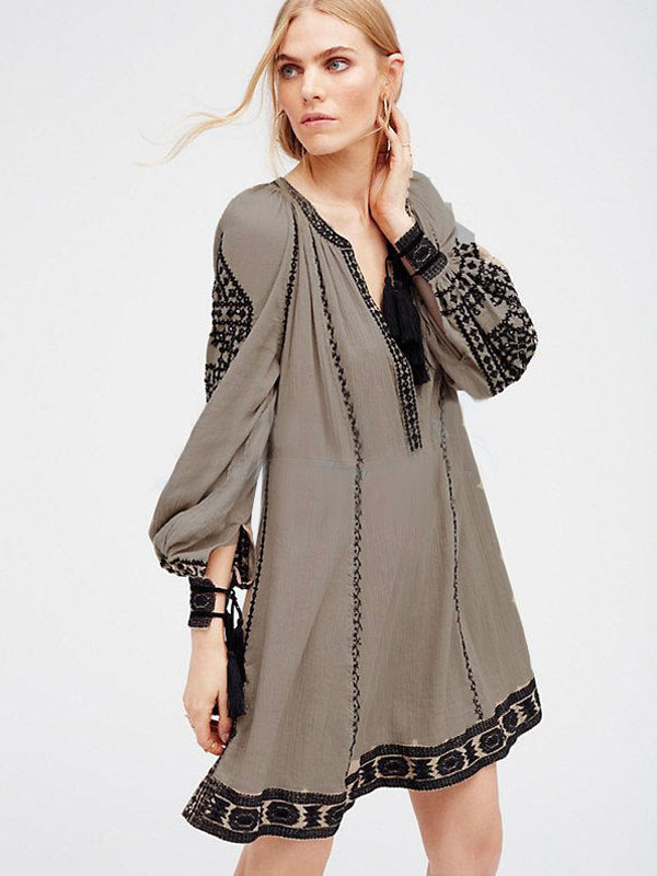 boho shift dresses