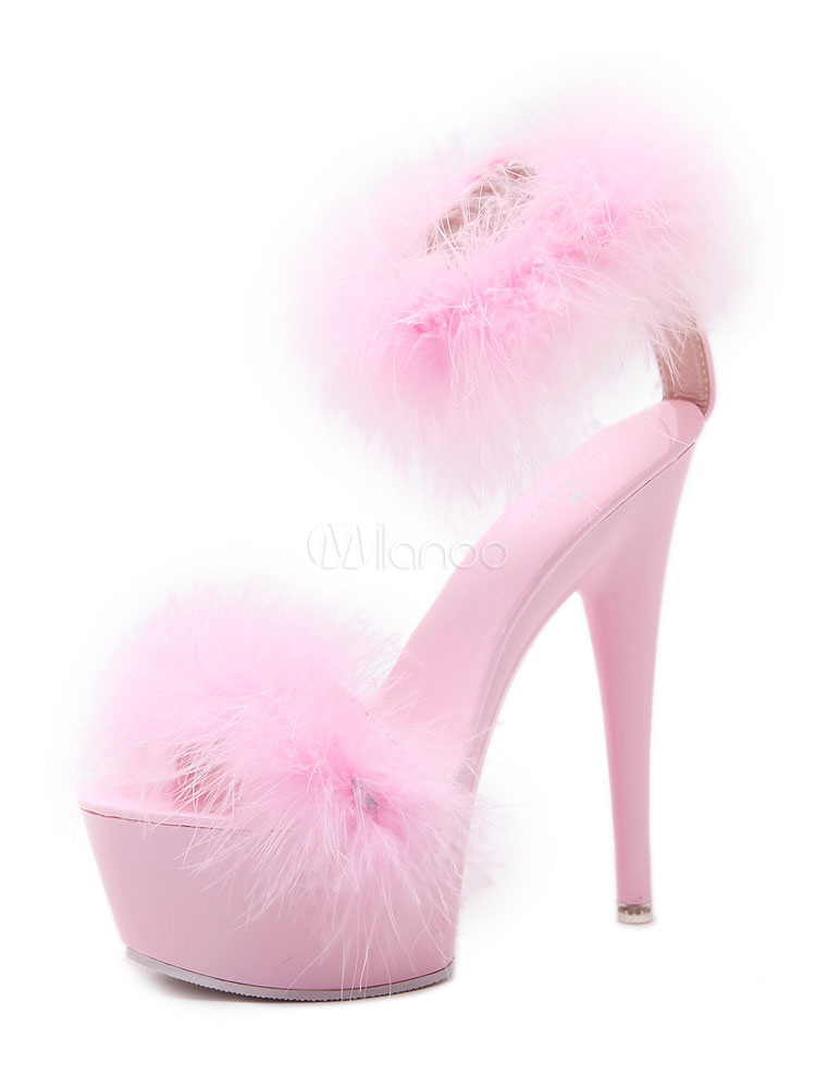 pink sexy shoes
