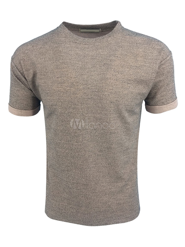 t shirt monocolore uomo