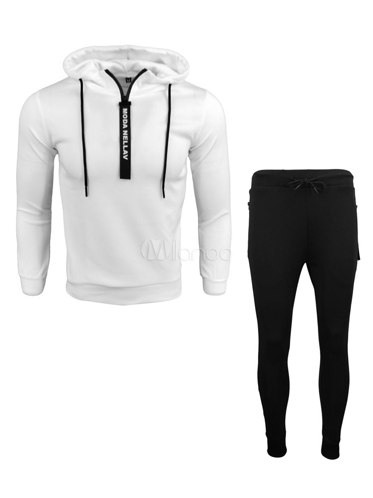 mens skinny tracksuit set