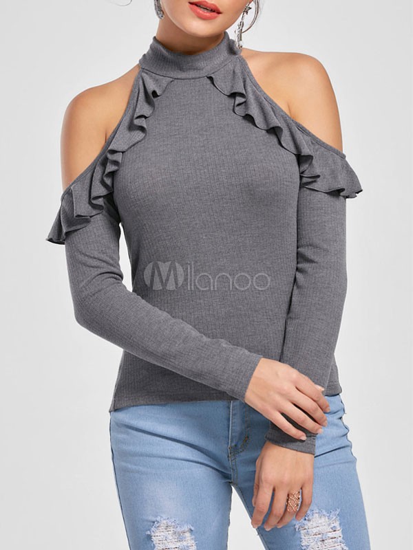 high neck no sleeve top