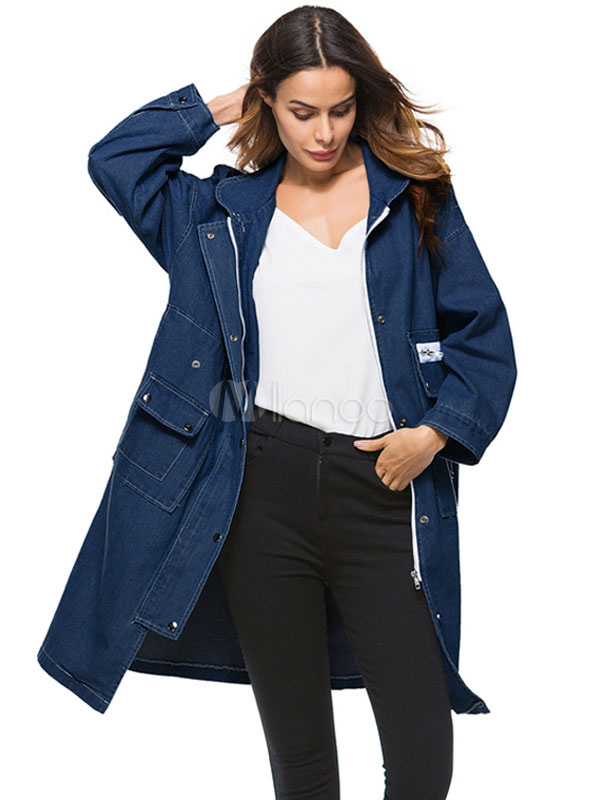 light blue spring coat