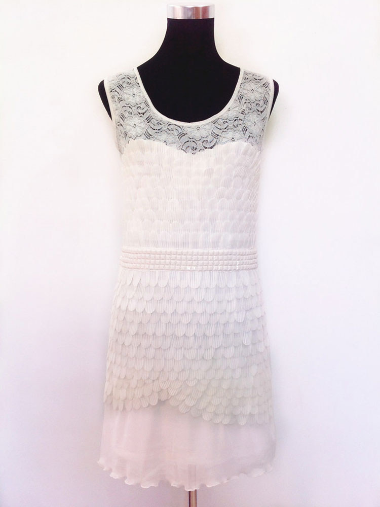 20s white dress