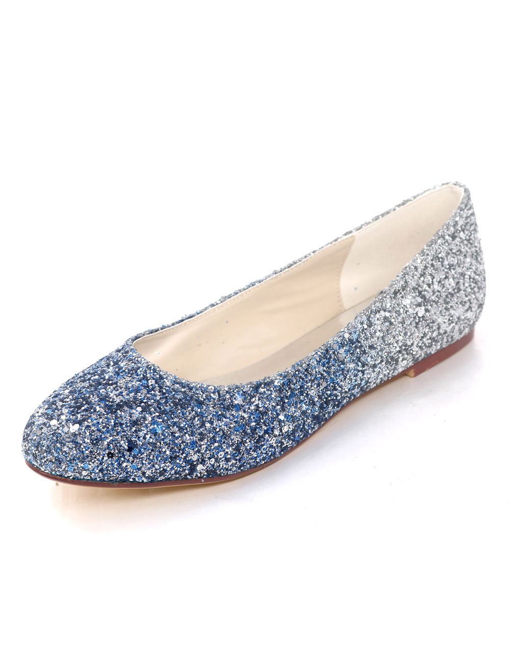 flat shoes glitter